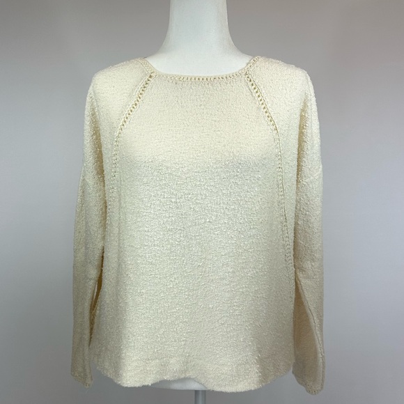 Anthropologie Valeria Textured Sweater Size Small Like New - Picture 5 of 15